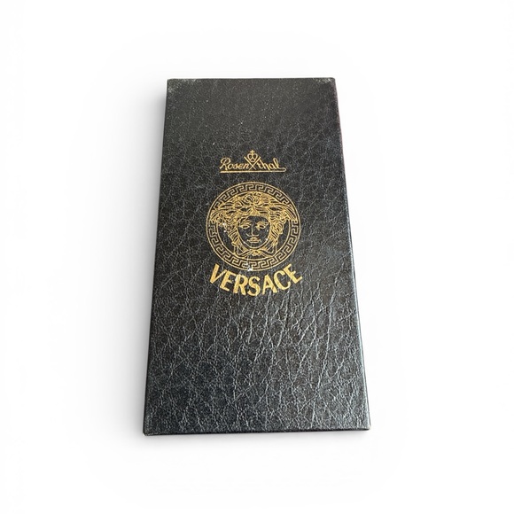 Versace Medusa Crystal Wine Stoppers - Clear and Olive - Picture 7 of 9